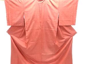 未使用品　手織り節紬着物